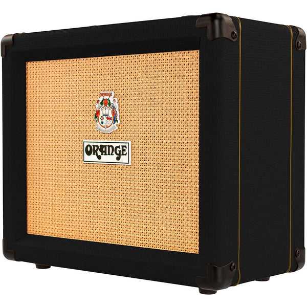 Orange Twin Channel Solid State Crush 1x8 Guitar Amplifier in Black - CRUSH20RTBK