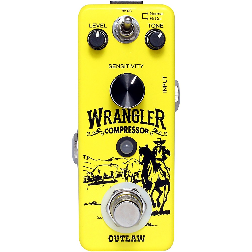 Outlaw Effects WRANGLER Wrangler 2 Mode Compressor Effects Pedal