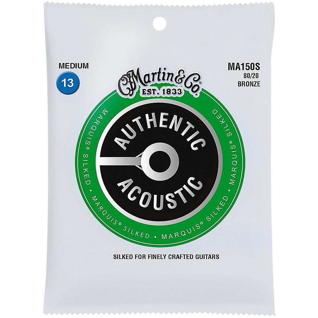 Martin Marquis Silked 80/20 Bronze Acoustic Strings Medium 013-056 - MA150S