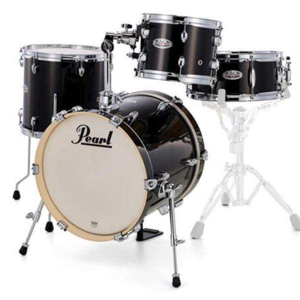 Pearl "IN-STORE PURCHASE ONLY" Midtown 4 Piece Shell Pack in Black Gold Sparkle - MDT764PC701