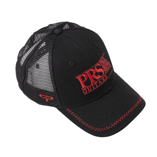 PRS Hat Trucker Block Logo Red Black - 102886001016