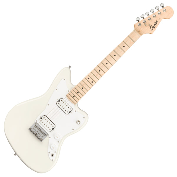 Squier Mini Jazzmaster HH Electric Guitar in Olympic White - 0370125505