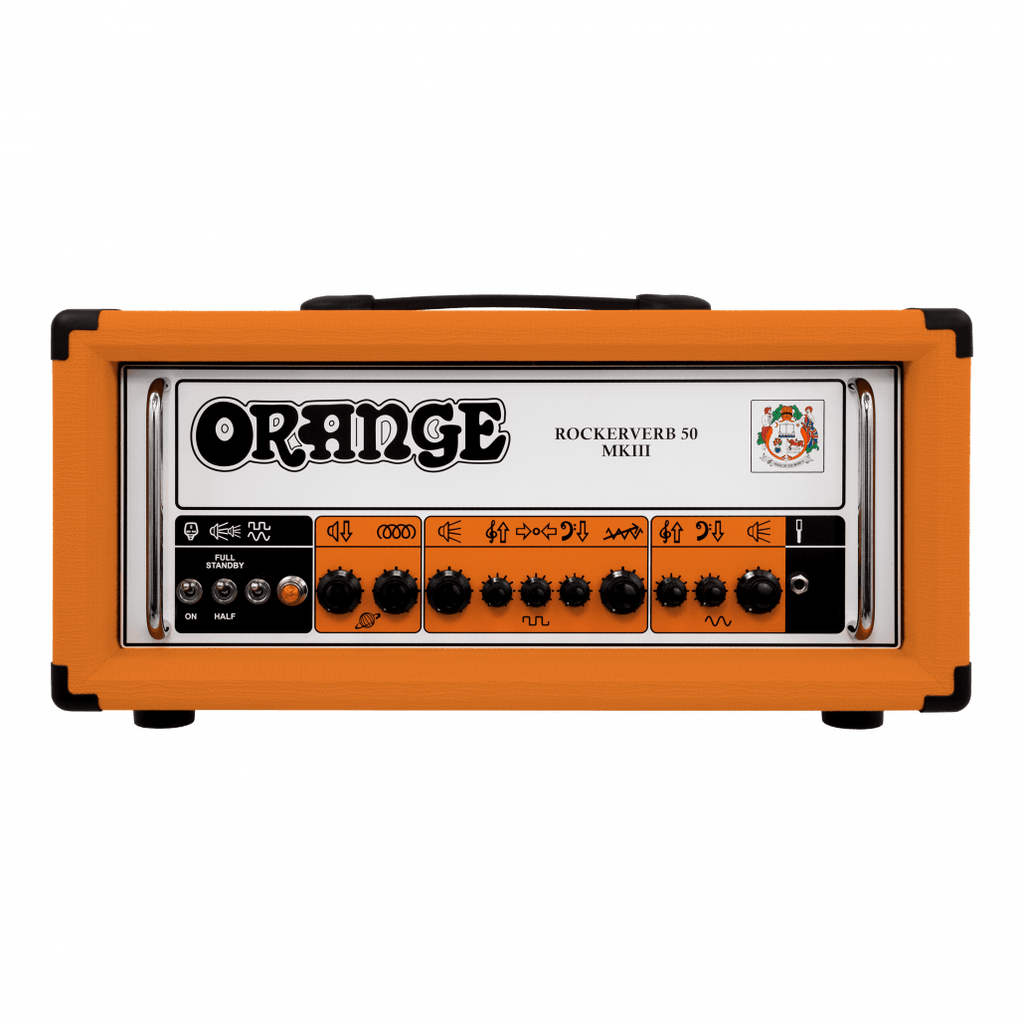 Orange Rockerverb MKII 50 Watt EL34 Twin Channel Guitar Amplifier Head - RK50HMKIII