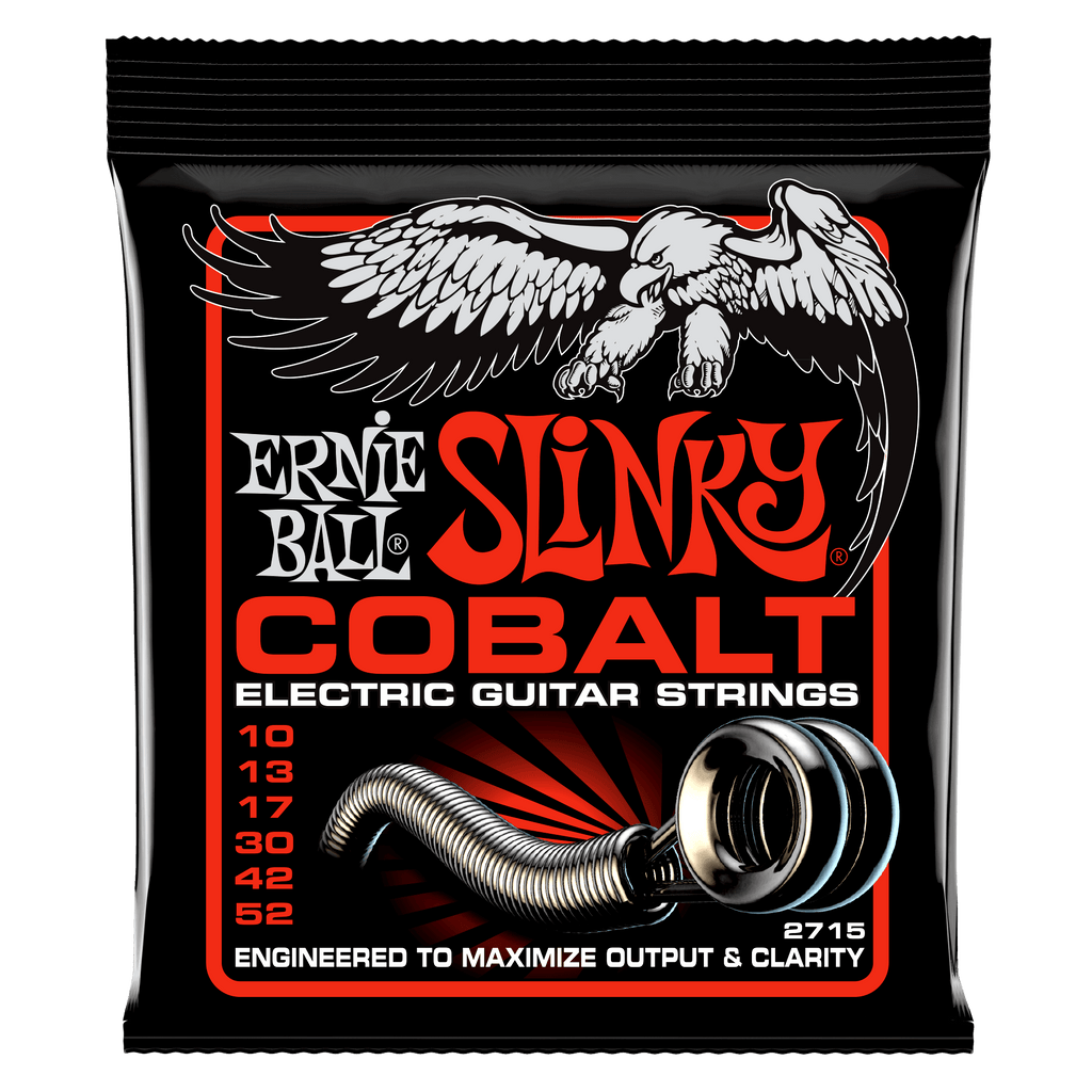 Ernie Ball Cobalt Skinny Top Heavy Bottom Electric Strings 010-052 - 2715EB