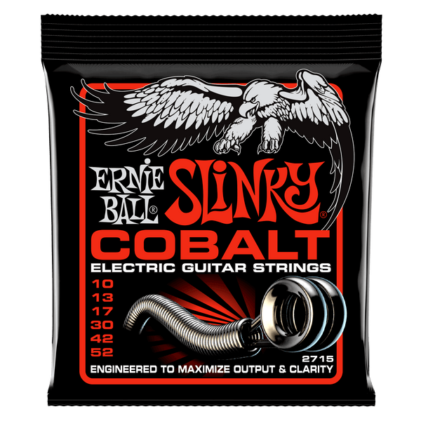 Ernie Ball Cobalt Skinny Top Heavy Bottom Electric Strings 010-052 - 2715EB
