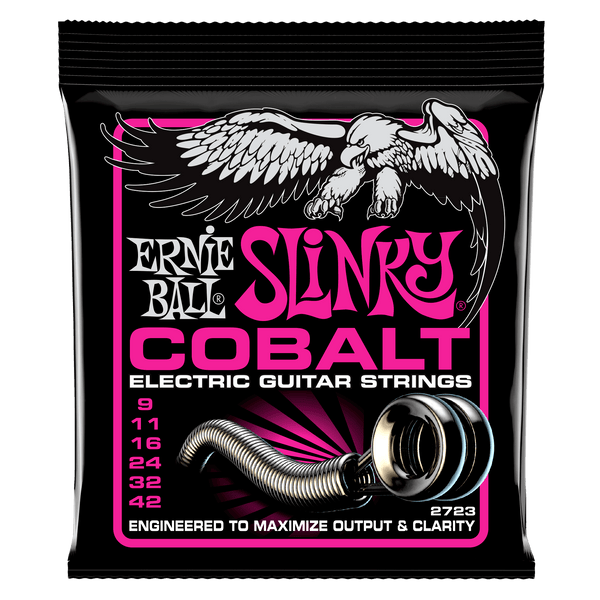Ernie Ball Cobalt Super Slinky Electric Strings 009-042 - 2723EB