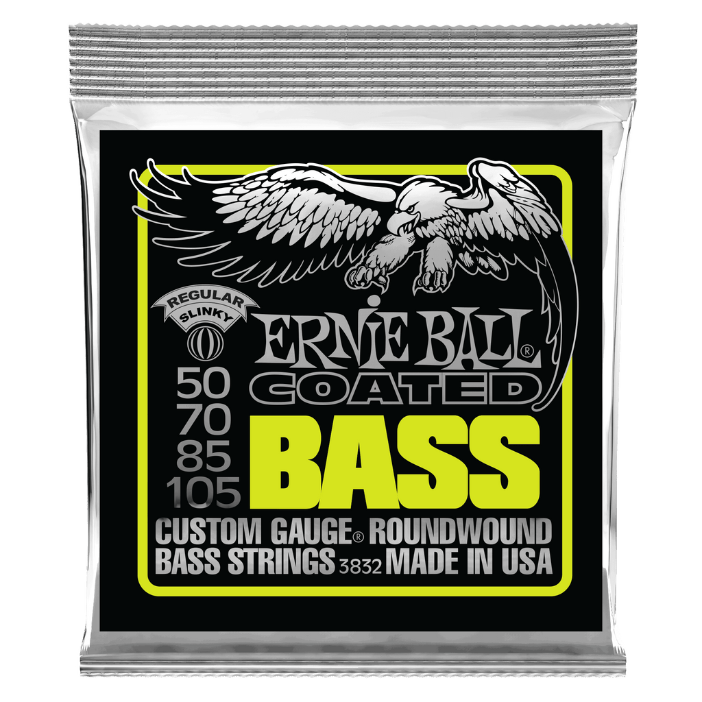 Ernie Ball 3832 Regular Slinky Coated Bass Strings - 3832EB