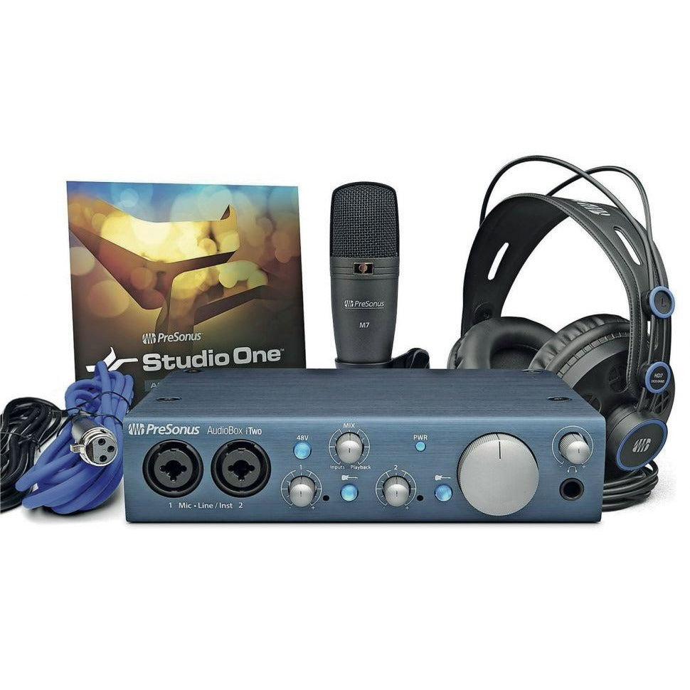 PreSonus ABOXITWOSTUDIO Audio iTwo Studio Bundle for Mac, PC, iPad