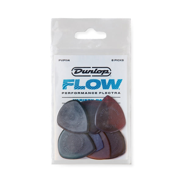 Dunlop PVP114 Flow Pick Variety - 8 pack