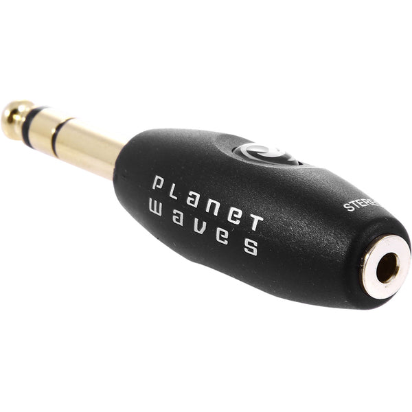 D'Addario 1/4 inch Stereo Male to 1/8 inch Stereo Female Adapter - PWP047E