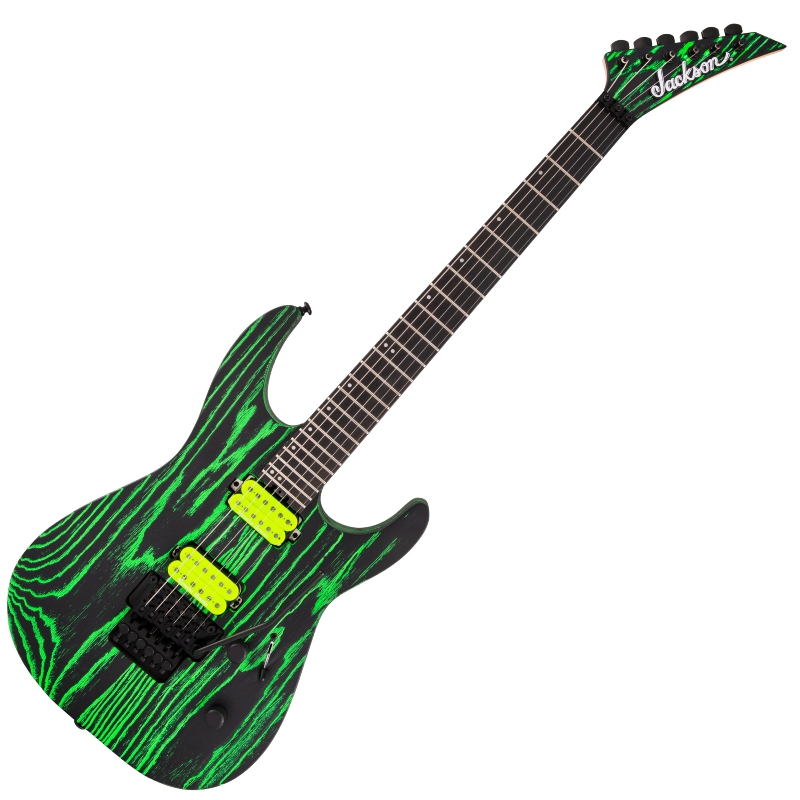 Jackson Pro Series Dinky DK2 Ash Ebony Fingerboard Electric Guitar in Green Glow - 2910022518