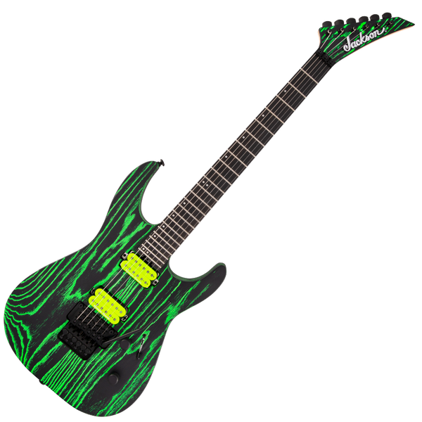 Jackson Pro Series Dinky DK2 Ash Ebony Fingerboard Electric Guitar in Green Glow - 2910022518