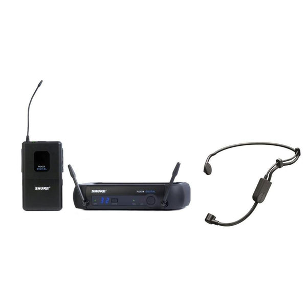 Shure PGXD14PGA31X8 PGX Digital Headset Condenser Wireless Microphone System