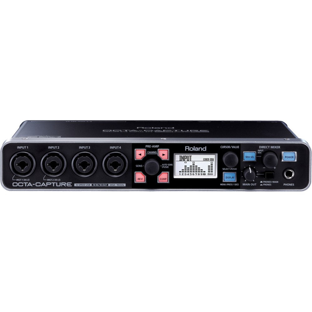 Roland UA1010 OCTA-CAPTURE Audio and MIDI interface w/Software