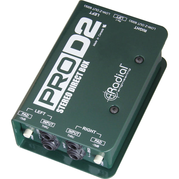 Radial R8001102 Pro-D2 Dual Passive Direct Box
