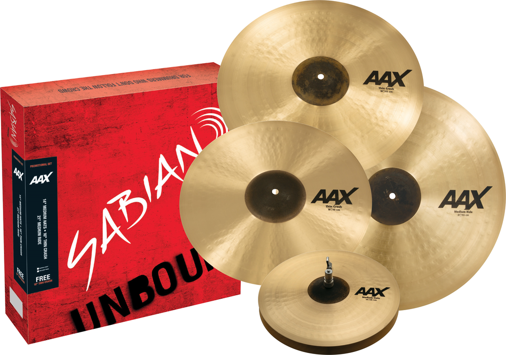 Sabian AAX Promotional Cymbal Set - 25005XCP