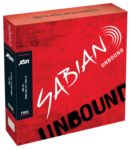Sabian XSR Performance Cymbal Set w/free 18 Inch - XSR5005GB