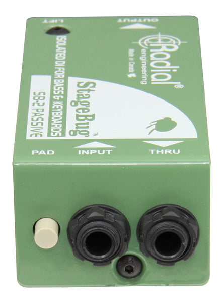 Radial SB-2 Passive Compact DI for Bass & Keyboards - R8000120