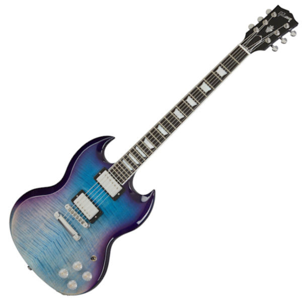 Gibson SG Modern Electric Guitar in Blueberry Fade w/Case - SGM01BFCH
