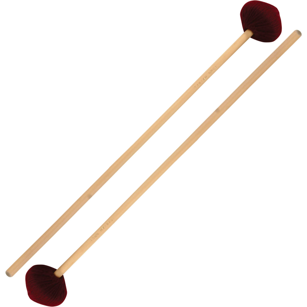 Sabian Hard Suspended Cymbal Mallets with Rattan Handles - 61124
