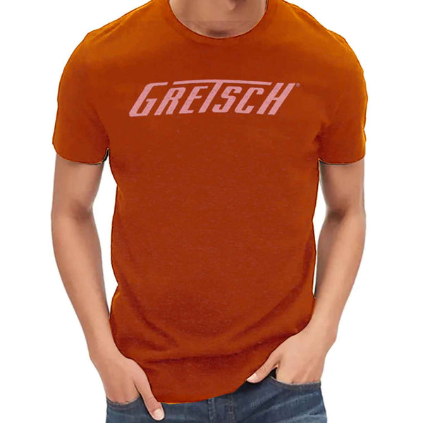 Gretsch Logo T-Shirt Heather Orange S - 994876406