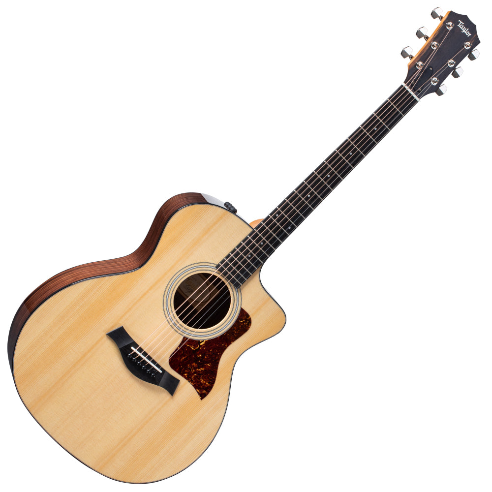 Taylor 214CEPLUS GA Plus Cutaway Acoustic Electric Layered Rosewood with AeroCase