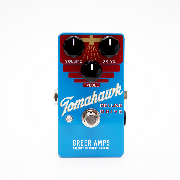 Greer Amps  Tomahawk Deluxe Drive Effects Pedal  - TOMAHAWK