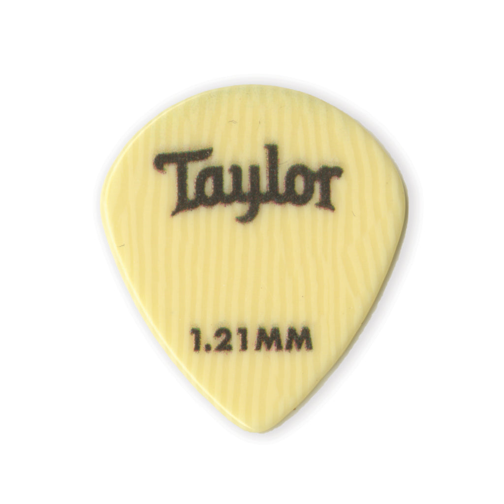 Taylor 70721 Premium Darktone Ivoroid 651 Picks 1.21mm - 6 pack