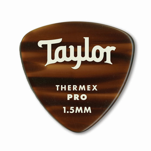 Taylor 80758 Premium Darktone 346 Thermex Pro Picks Tortoise Shell 1.5mm  - 6 pack