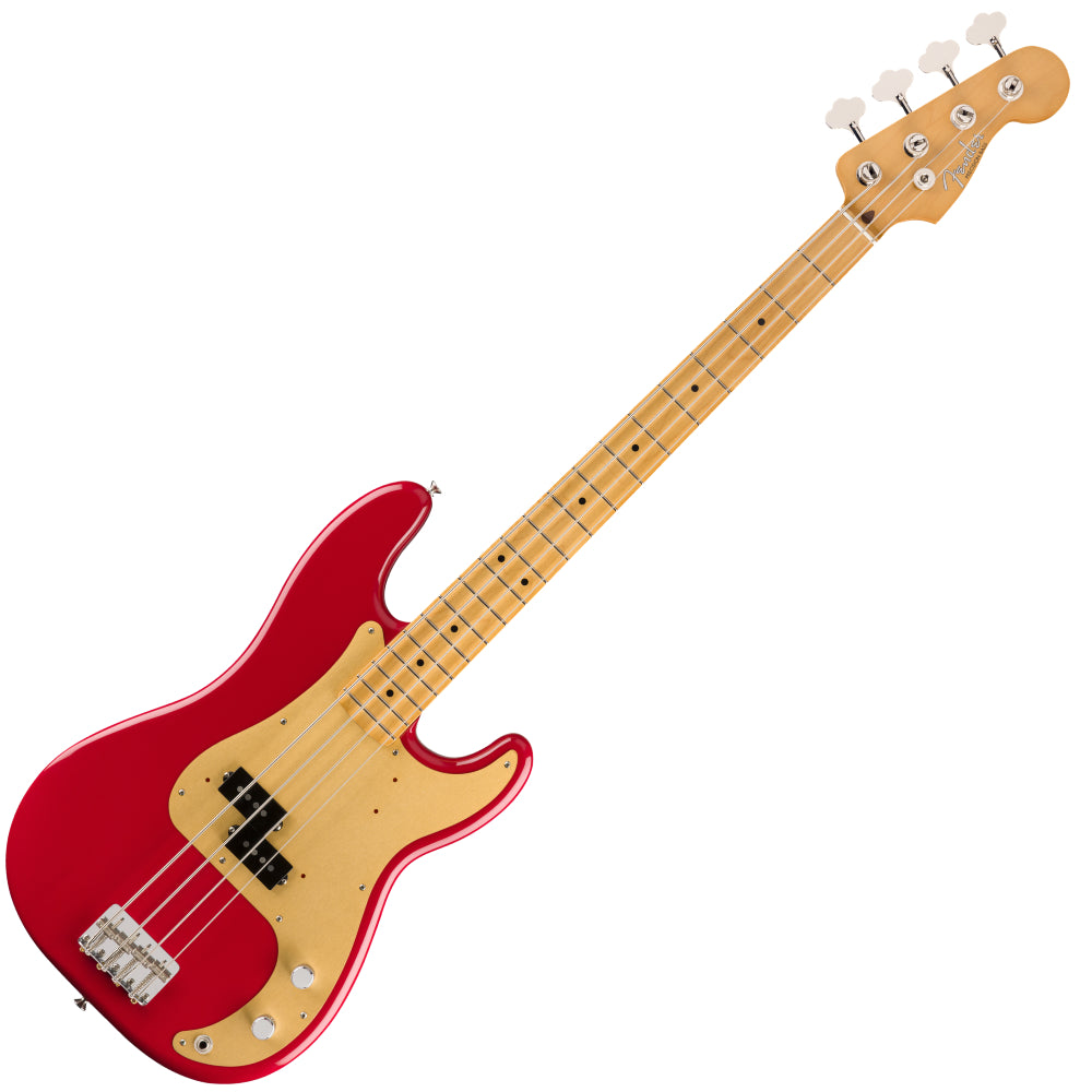Fender Vintera '50s Precision Bass Guitar in Dakota Red - 0149612354