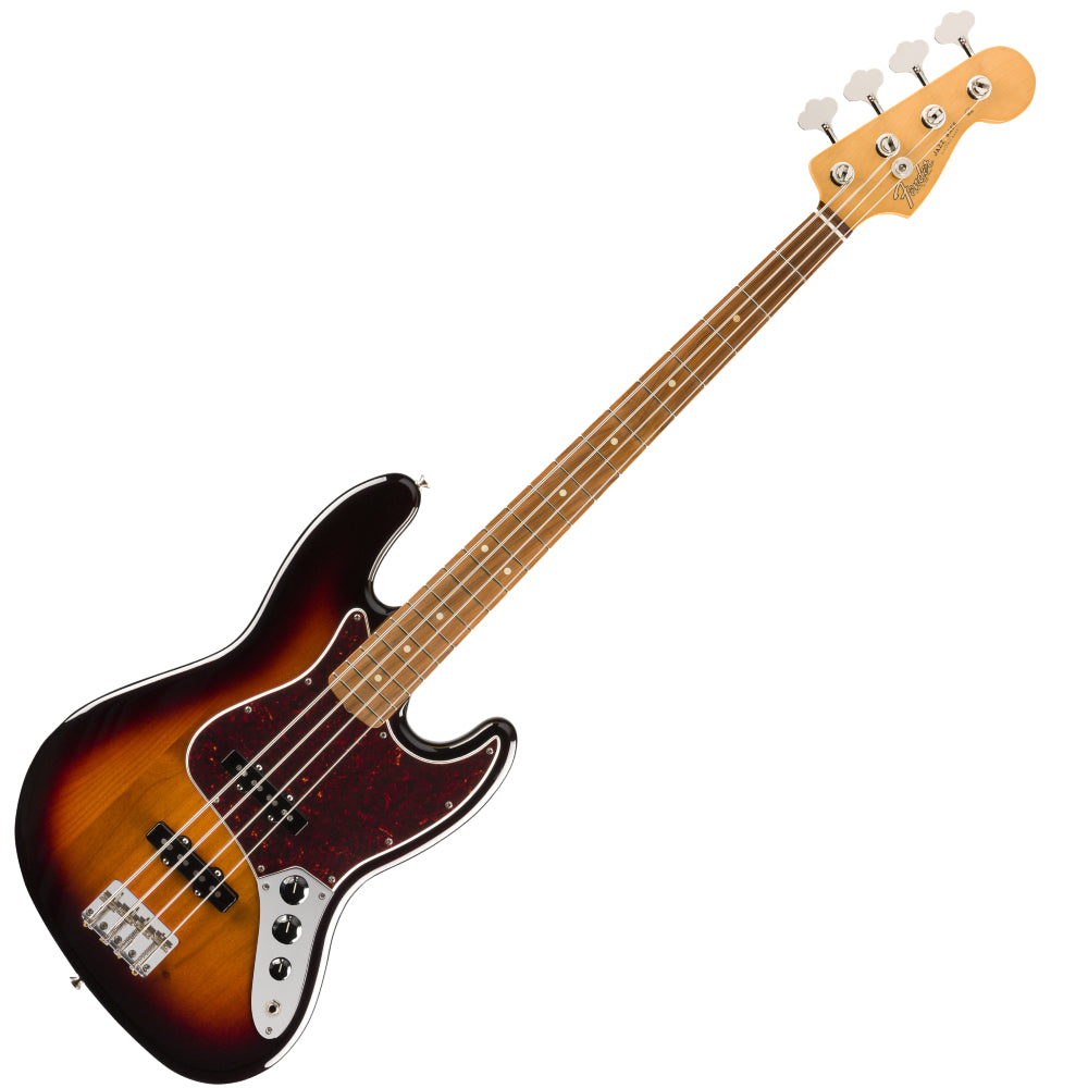Fender Vintera '60s Jazz Bass Guitar in 3-Color Sunburst - 0149633300