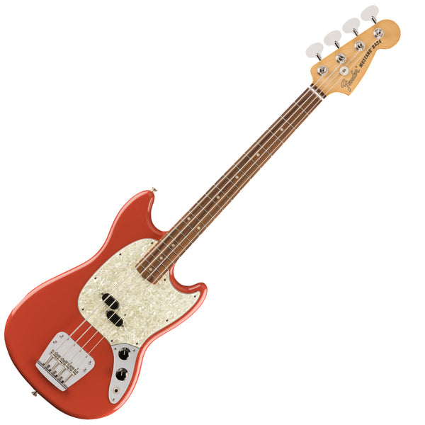 Fender Vintera '60s Mustang Electric Bass in Fiesta Red - 0149653340