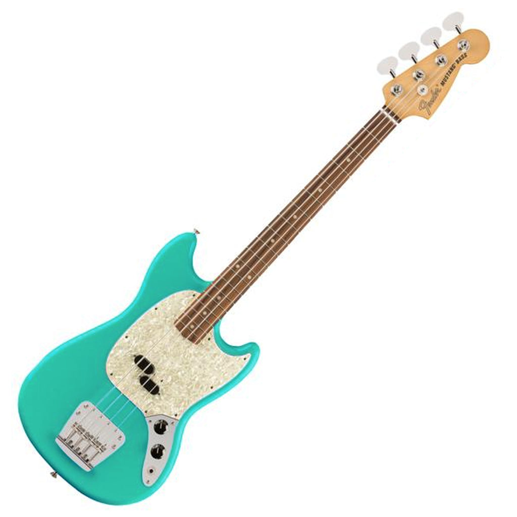 Fender Vintera '60s Mustang Electric Bass in Sea Foam Green - 0149653373