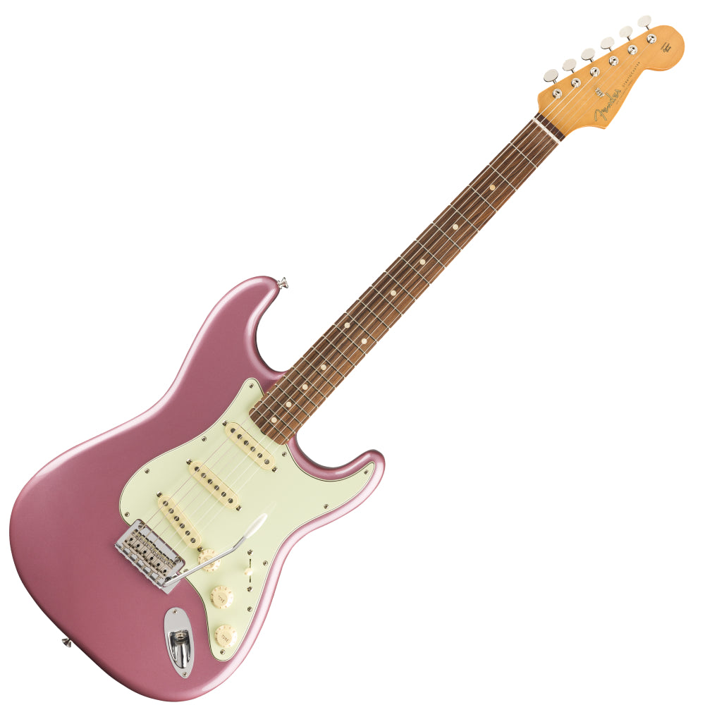 Fender Vintera '60s Stratocaster Modified Electric Guitar in Burgundy Mist - 0149993366