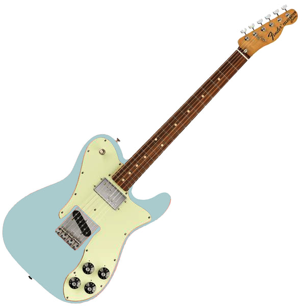 Fender Vintera '70s Telecaster Custom Electric Guitar in Sonic Blue - 0149723372
