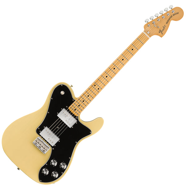 Fender Vintera '70s Telecaster Deluxe Electric Guitar in Vintage Blonde - 0149812307