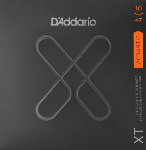 D'addario XT Phosphor Bronze Acoustic Strings Extra Light 010-047 - XTAPB1047
