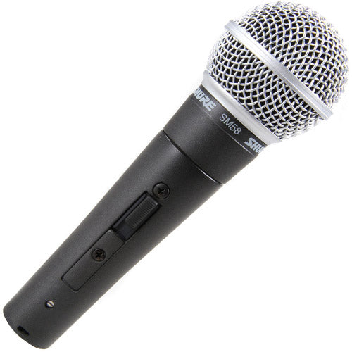 Shure SM58S Dynamic Vocal Microphone w/Switch