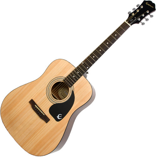 Epiphone DR100 Dreadnought Acoustic Guitar in Natural - DR100NACH