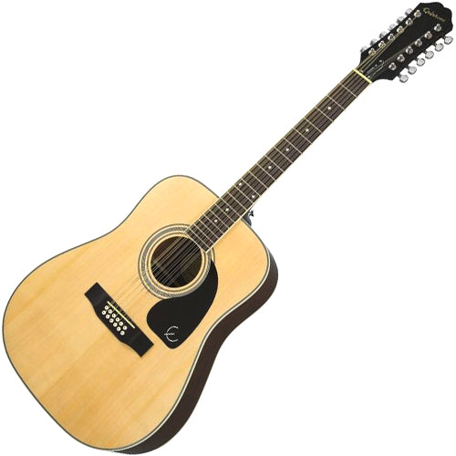 Epiphone DR212 12 String Acoustic Guitar in Natural - DR212NACH