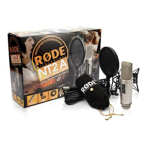 Rode NT2A Large Diaphragm Studio Condenser Microphone Package