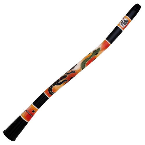 Toca Curved Didgeridoo Gecko Print - DIDGCG