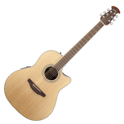 Ovation Celebrity Standard Acoustic Electric Mid Depth Bowl in Natural - CS244