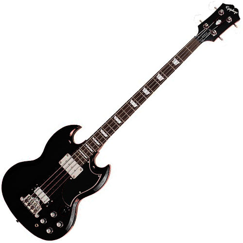 Epiphone EB3L Long Scale Bass Guitar in Black - EBB3EBCH