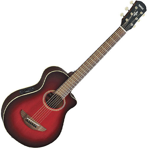 Yamaha 3/4 Size APX Acoustic Electric in Dark Red Sunburst - APXT2DRB