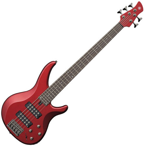 Yamaha TRBX Series 5 String Electric Bass in Candy Apple Red - TRBX305CAR