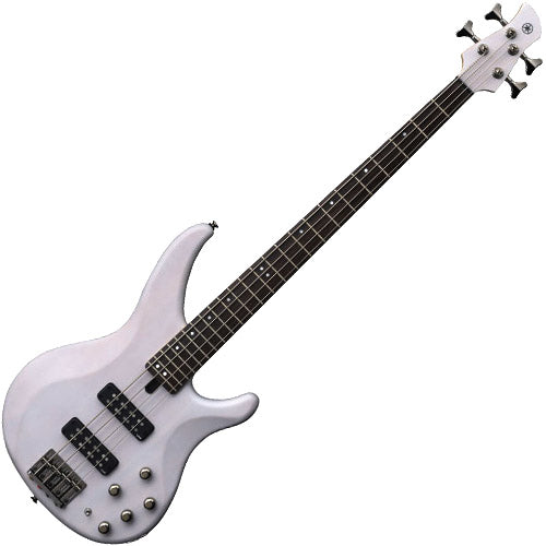 Yamaha TRBX Series Electric Bass in Translucent White - TRBX504TWH
