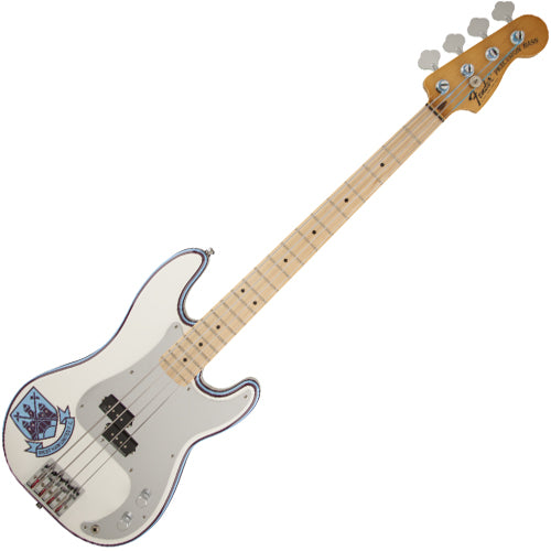 Fender Steve Harris Precision Electric Bass in Olympic White - 0141032305