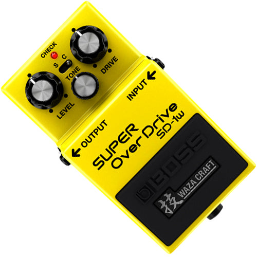 Boss SD1W WAZA Craft Super Overdrive Effects Pedal