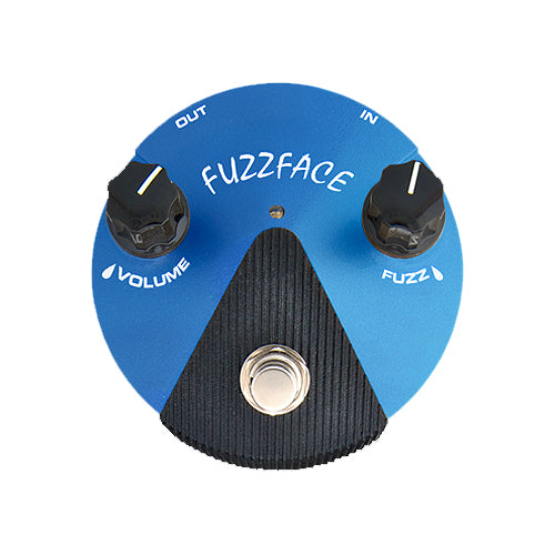 Dunlop FFM1 Silicon Fuzz Face Mini Blue Effects Pedal